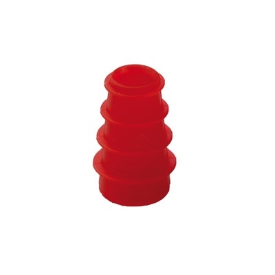 Ohrstöpsel "geriffelt" für Babys 3-5 mm,  rot