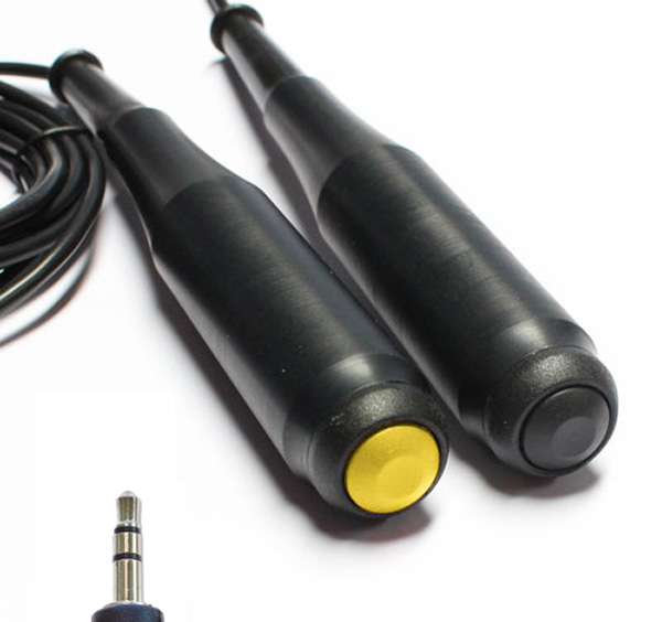 Patient response button with 3.5 mm stereo jack, 2-metre cable - Service-friendly