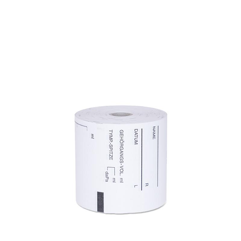 Printer paper roll 57 mm wide, printed for GSI 28 / GSI28A