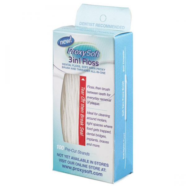 Floss für die Reinigung von Sondenspitzen