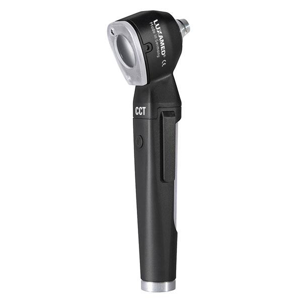 LuxaScope Auris CCT LED-Otoskop, schwarz, 2,5 Volt 2x AAA Batterien