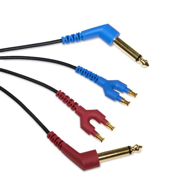 5 Meter mono Kabel für ohraufliegenden TDH39/DD45 mit 2 x 6,3 mm Klinkenstecker
