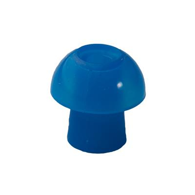 Ohrstöpsel mit rundem Schirm 11 mm, blau
