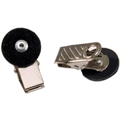 Clips mit Klett für Einsteck-Kopfhörer