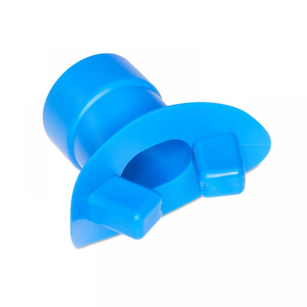 Mundstück für die Spirometrie, Einwegartikel, blau