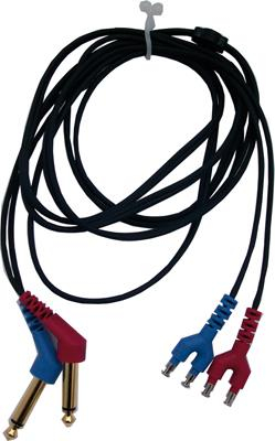 Kabel mit 2 x 6,3 mm mono Klinkenstecker für ohraufliegenden TDH39/DD45