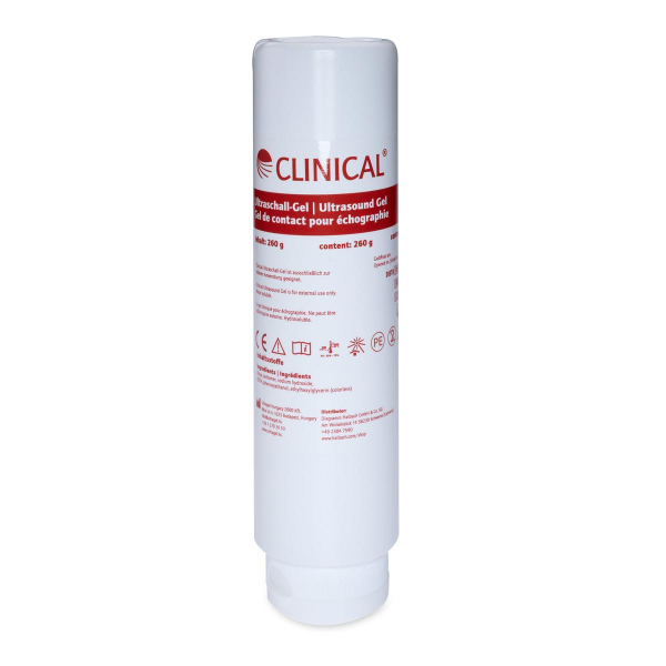 Clinical Ultraschall-Übertragungsgel, 260 g Flasche