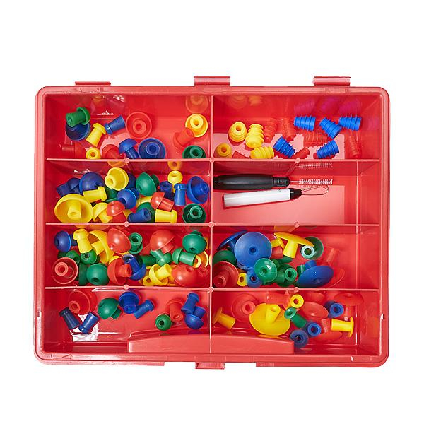 Ohrstöpselset BET55, Sortiment mit Reinigungstool
